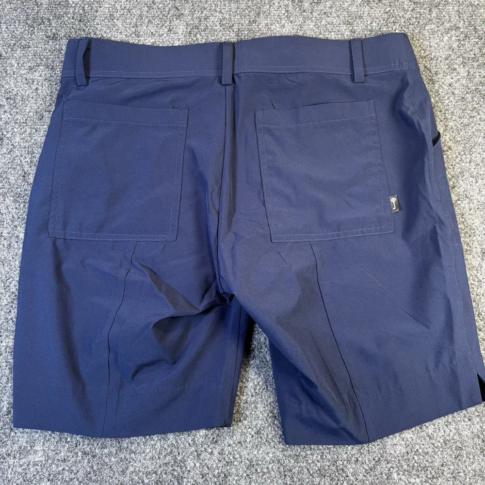 Belyn Key Golf‎ Shorts Womens Small Navy Blue Performance Stretch Activewear